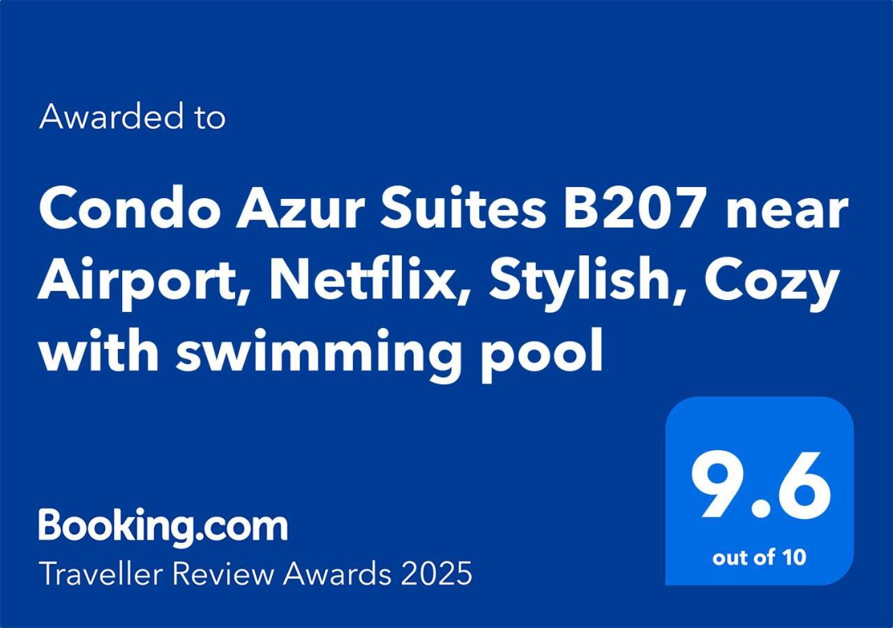 Condo Azur Suites B316 Near Airport, Netflix, Stylish, Cozy With Swimming Pool Lapu-Lapu City Exterior foto